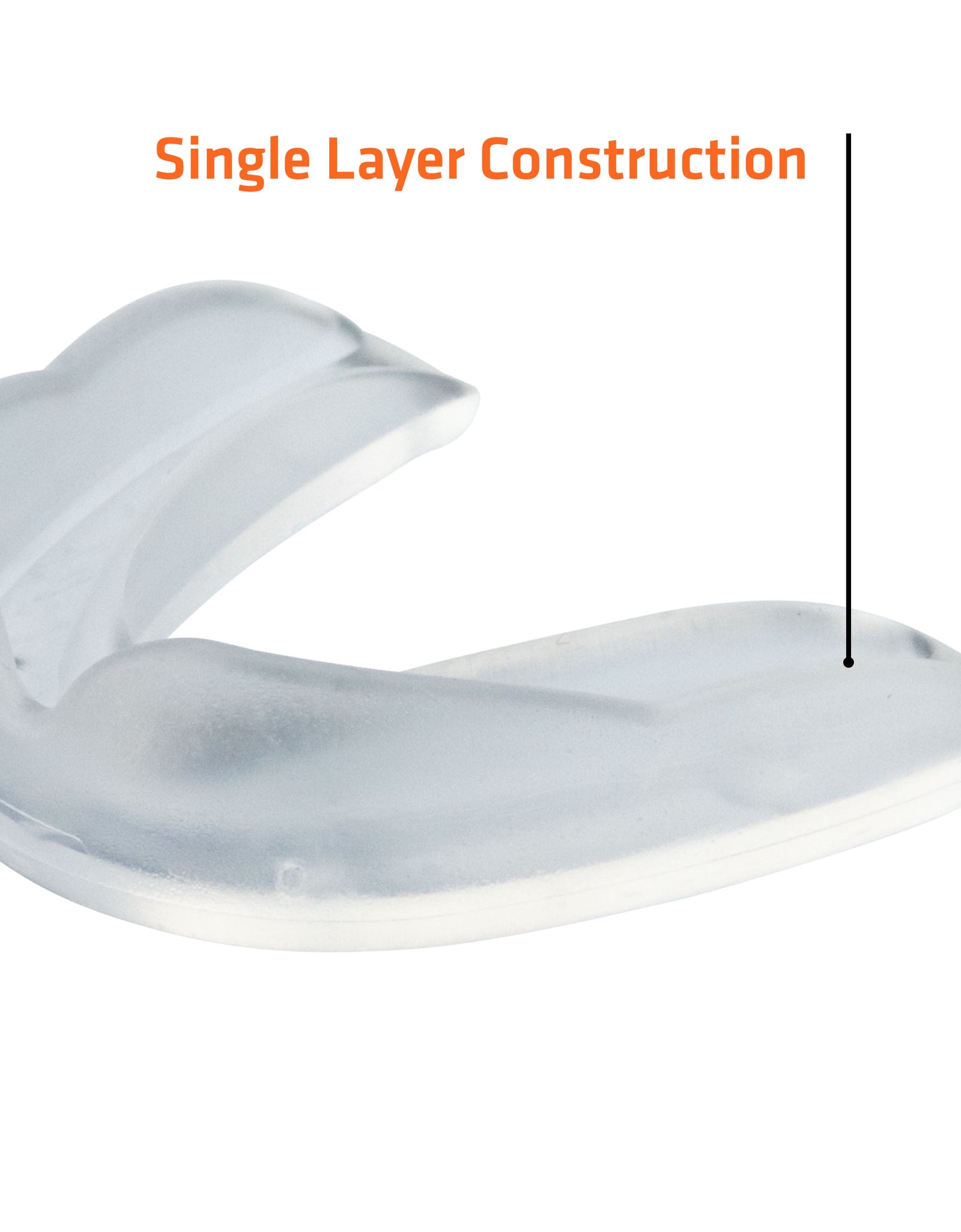 Sport | EZ Sport Clear Mouthguard | Youth | Multi-Sport