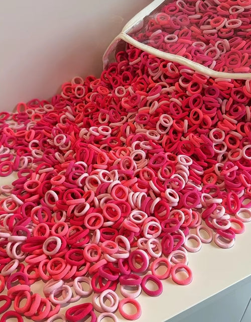 Load image into Gallery viewer, 20/50Pcs Elastic Hair Bands Girls Hair Accessories Mini Colorful Nylon Headband Kids Ponytail Holder Scrunchie Ornaments Gift
