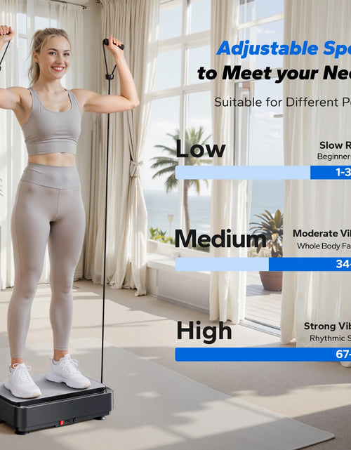 Load image into Gallery viewer, Vibration Plate Exercise Machine Mini for Lymphatic Drainage Whole Body Shaker Weight Loss for Women Men Seniors
