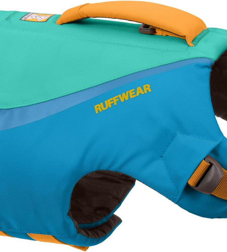 , Float Coat Dog Life Jacket, Swimming Safety Vest with Handle, Blue Dusk, X-Small