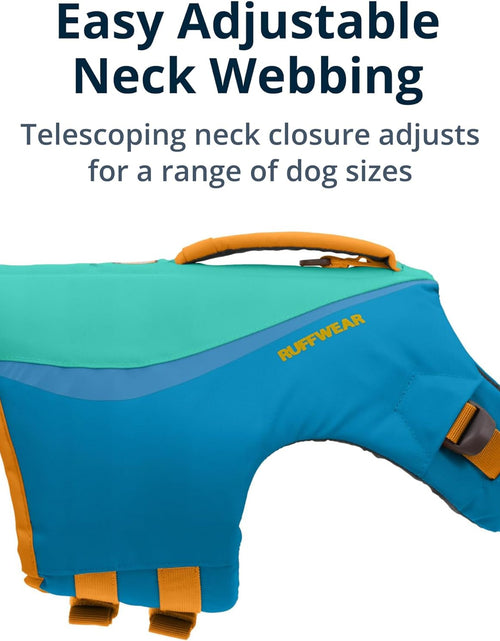 Load image into Gallery viewer, , Float Coat Dog Life Jacket, Swimming Safety Vest with Handle, Blue Dusk, X-Small

