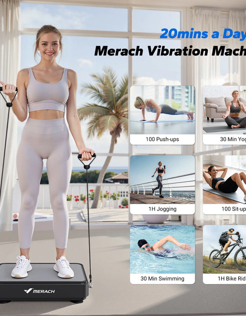 Load image into Gallery viewer, Vibration Plate Exercise Machine Mini for Lymphatic Drainage Whole Body Shaker Weight Loss for Women Men Seniors
