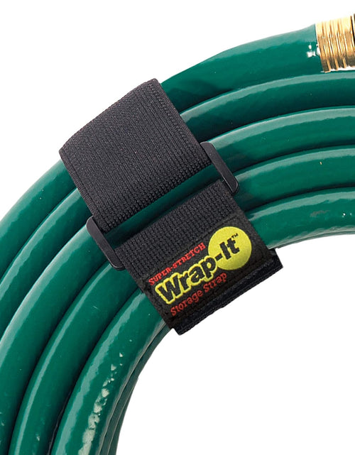 Load image into Gallery viewer, Super-Stretch  Straps, 18" (6 Pack) - Elastic Hook and Loop Cinch Straps - Extension Cord Organizer, Hose and Cables Straps, Cord Wrap, Cord Keeper, Garage and RV Storage Accessories
