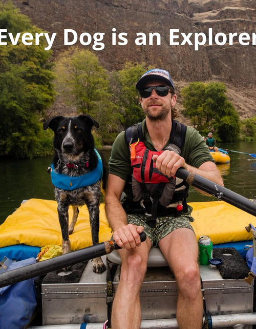 Load image into Gallery viewer, , Float Coat Dog Life Jacket, Swimming Safety Vest with Handle, Blue Dusk, X-Small
