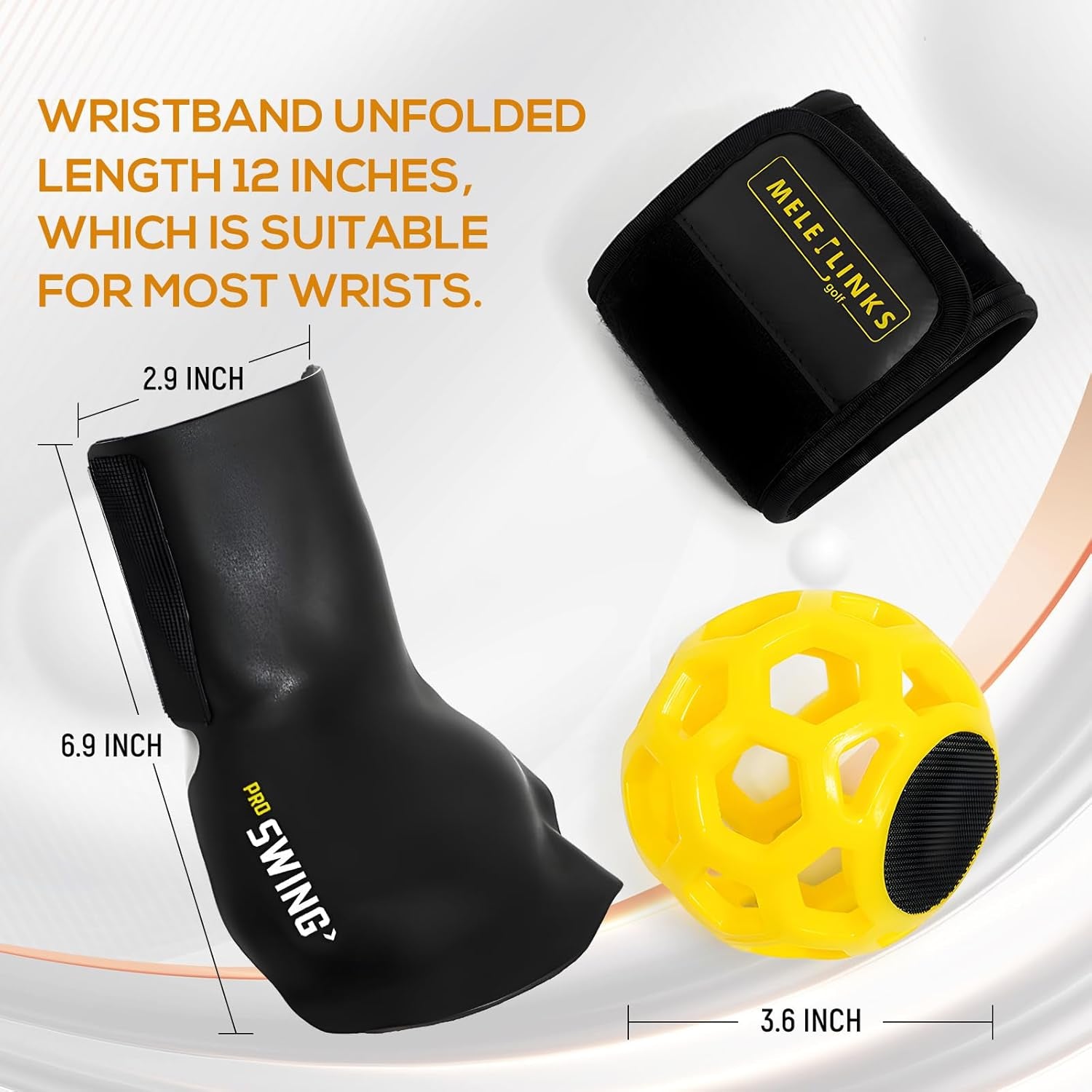 Golf Swing Trainer Ball, Golf Trainer Ball, Golf Training Aid, Golf Swing Trainer, Golf Grip Trainer, Golf Swing Training Aid, Golf Training Aids, Golf Swing Posture Corrector