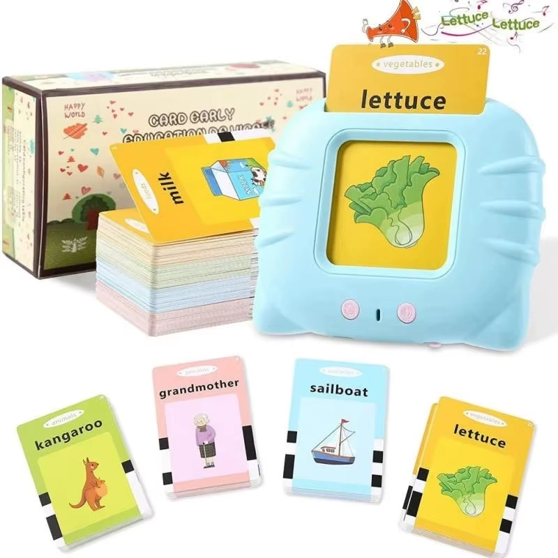 SmartSpeak Cards – Interactive Talking Flash Cards for Preschool Learning & Early Reading